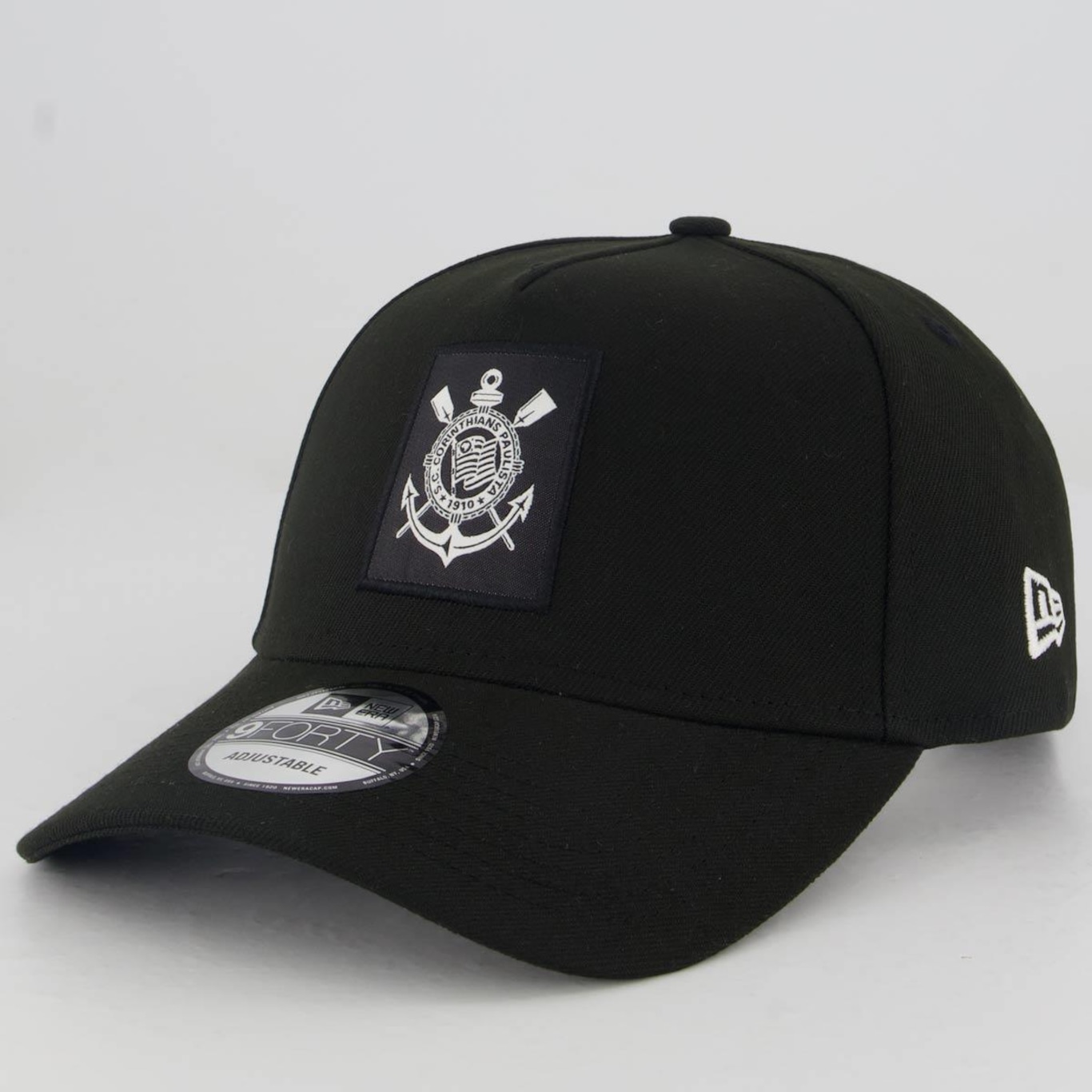 Boné Aba Curva New Era Corinthians 940 I - Snapback - Adulto - Foto 1