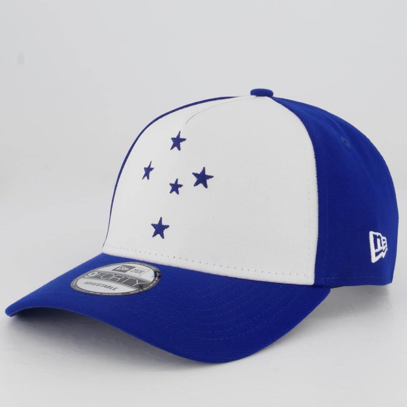 Boné Aba Curva New Era Cruzeiro 940 - Snapback - Adulto - Foto 1