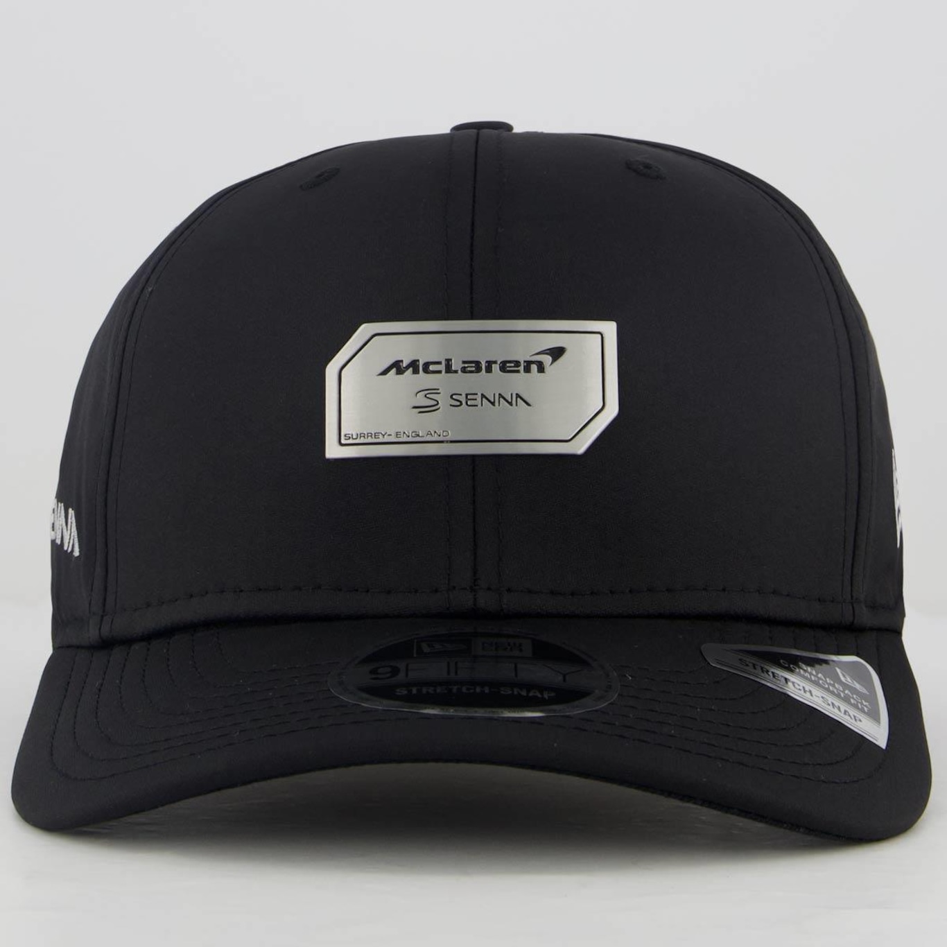 Boné Aba Curva New Era Mclaren Ayrton Senna - Snapback - Adulto - Foto 2