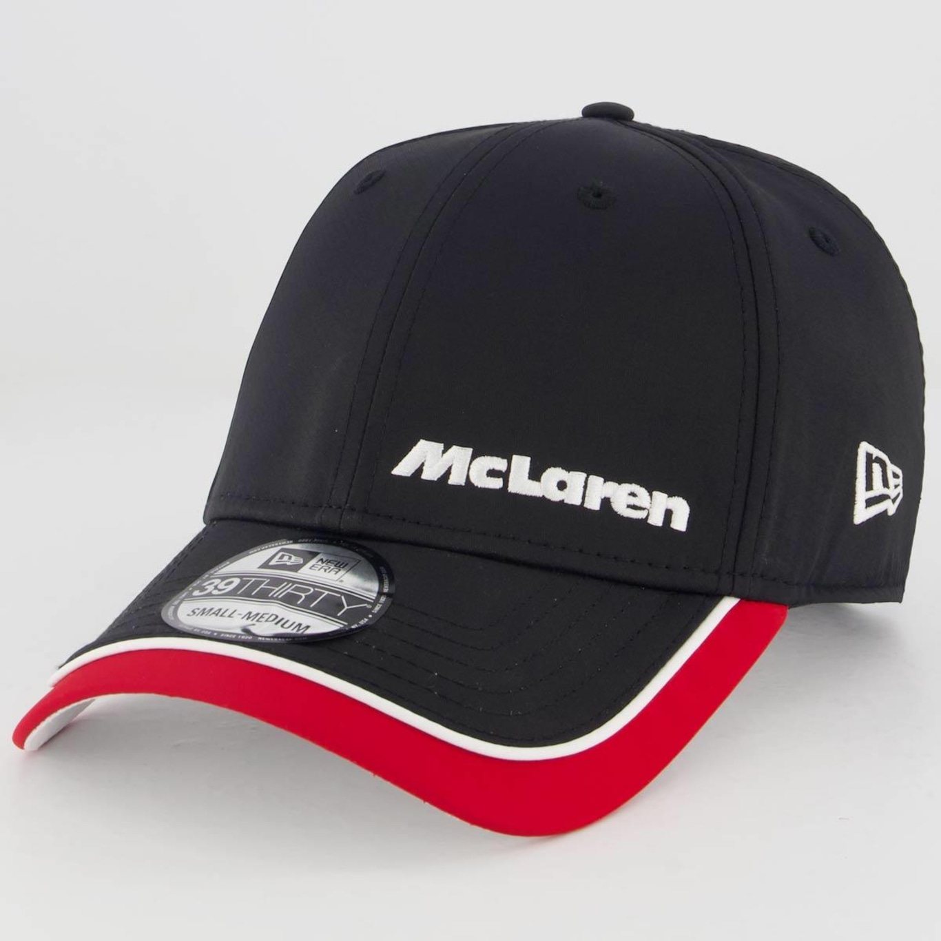 Boné Aba Curva New Era Mclaren Ayrton Senna - Fechado - Adulto - Foto 1