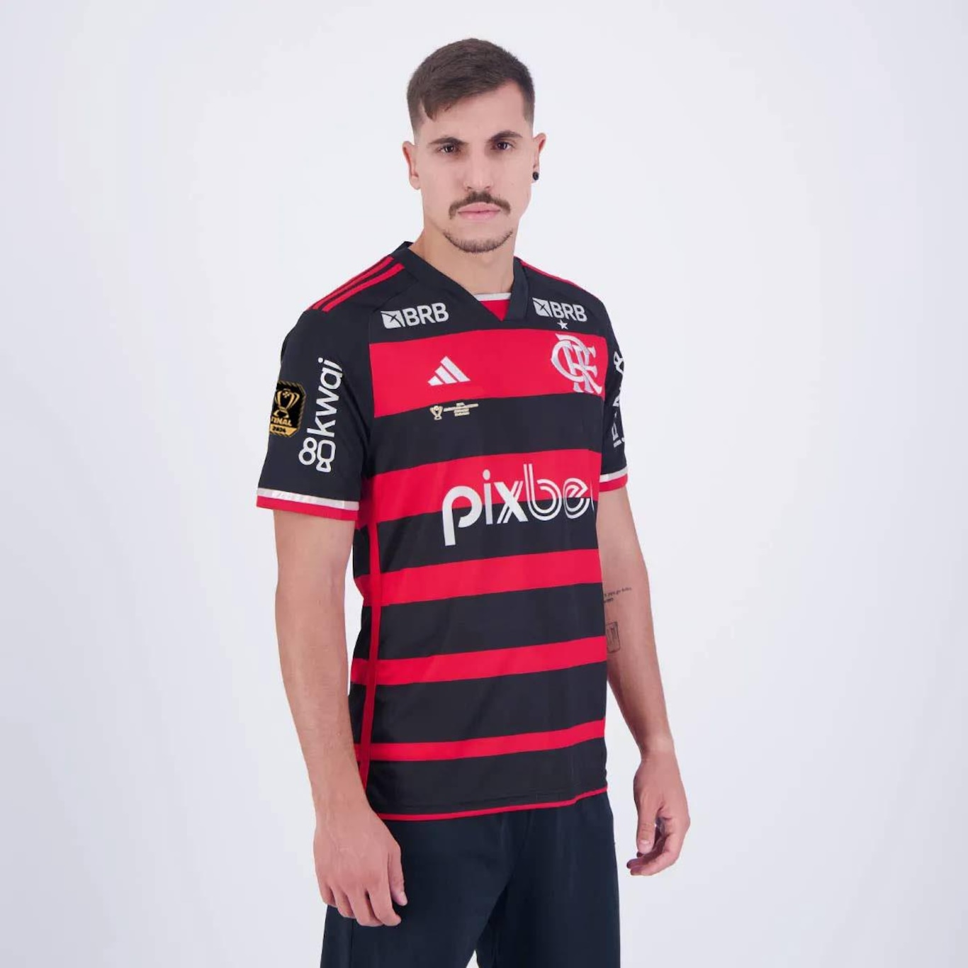 Camisa do Flamengo I 2024 adidas Matchday Copa do Brasil 2024 - Masculina - Foto 2