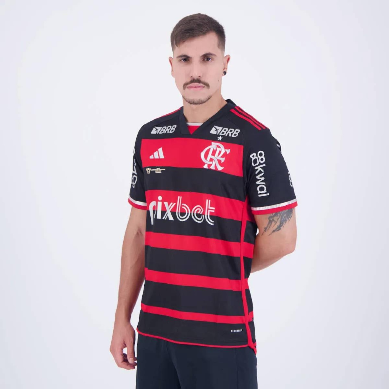 Camisa do Flamengo I 2024 adidas Matchday Copa do Brasil 2024 - Masculina - Foto 3