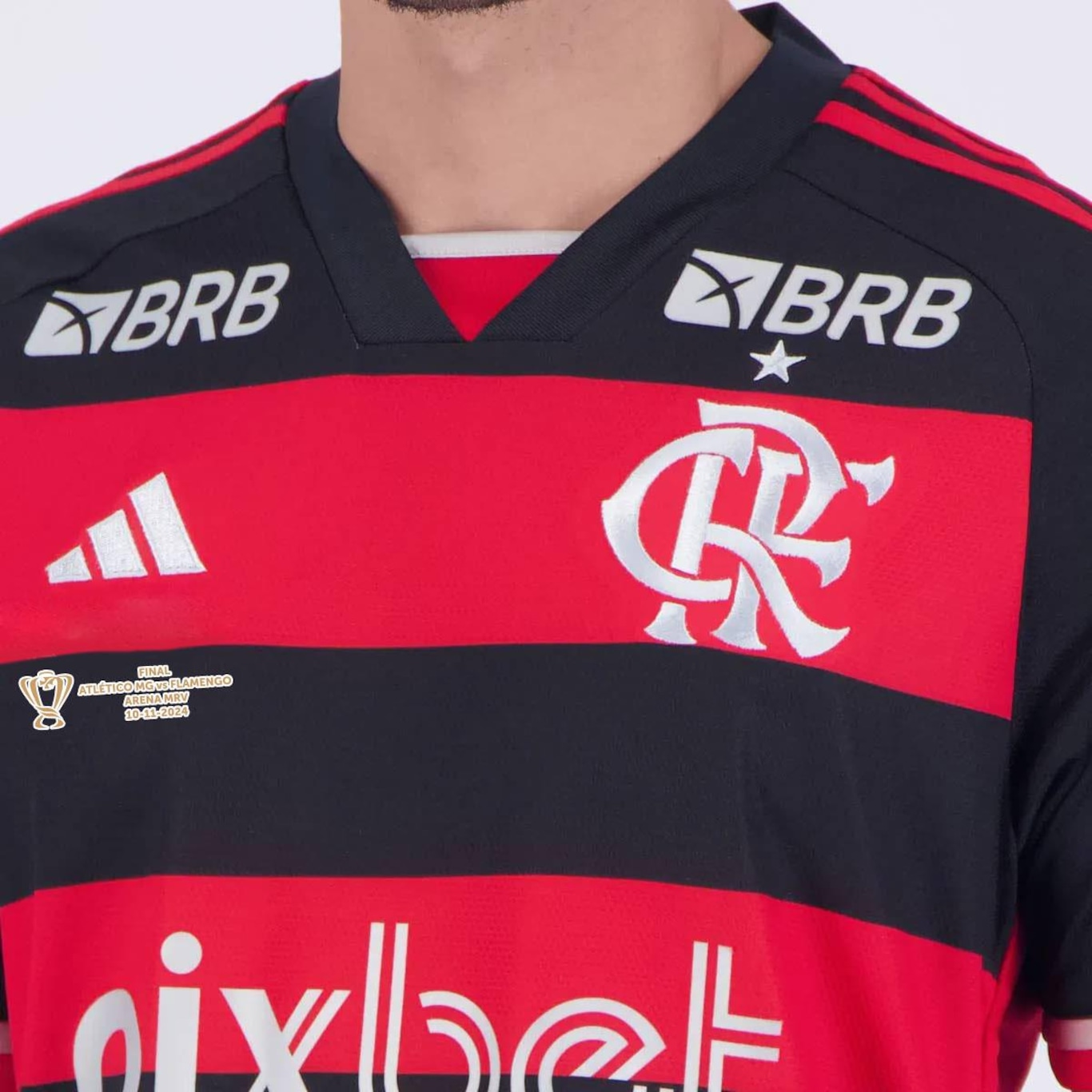 Camisa do Flamengo I 2024 adidas Matchday Copa do Brasil 2024 - Masculina - Foto 5