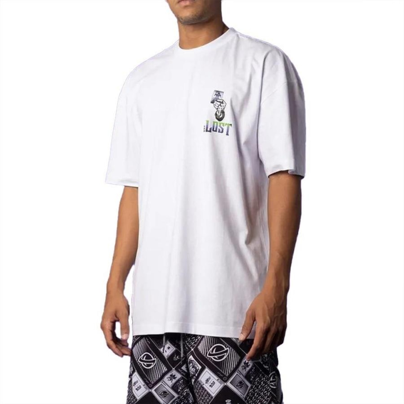 Camiseta Lost Arrested Joker - Masculina - Foto 1