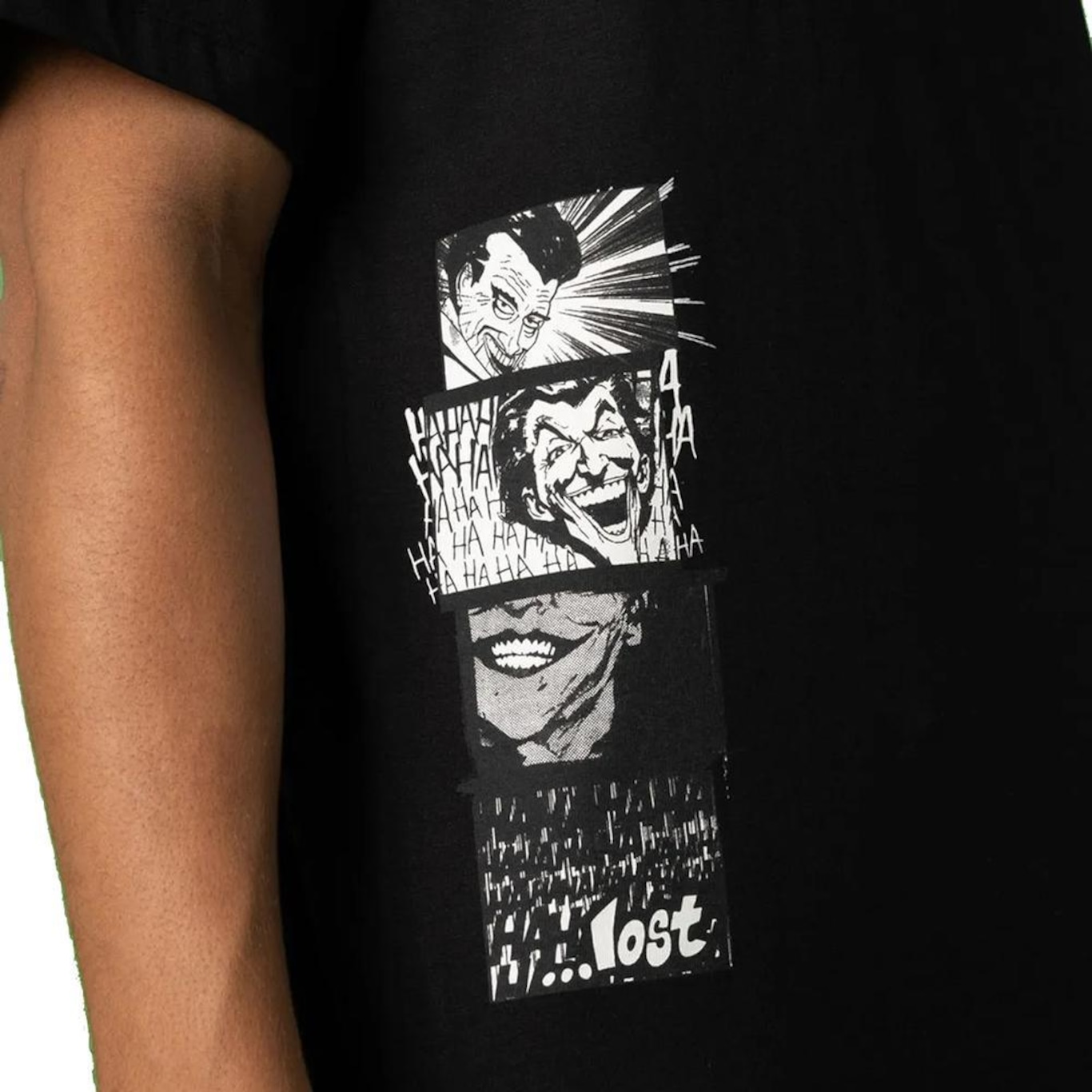 Camiseta Lost Joker Quadrinhos - Masculina - Foto 5