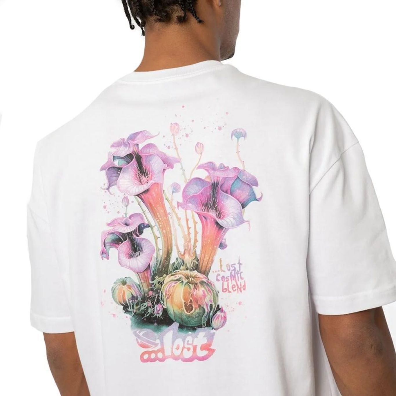 Camiseta Lost Psicodelic Mushroons - Masculina - Foto 4