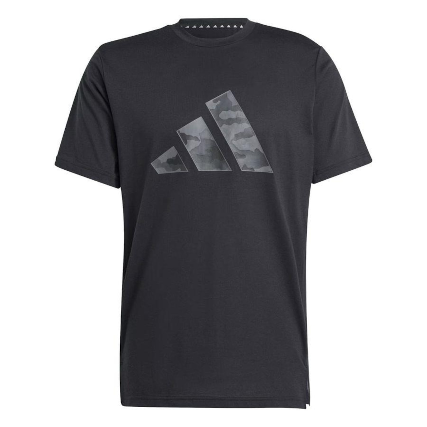 Camiseta adidas M/C Logo Camuflada - Masculina - Foto 1