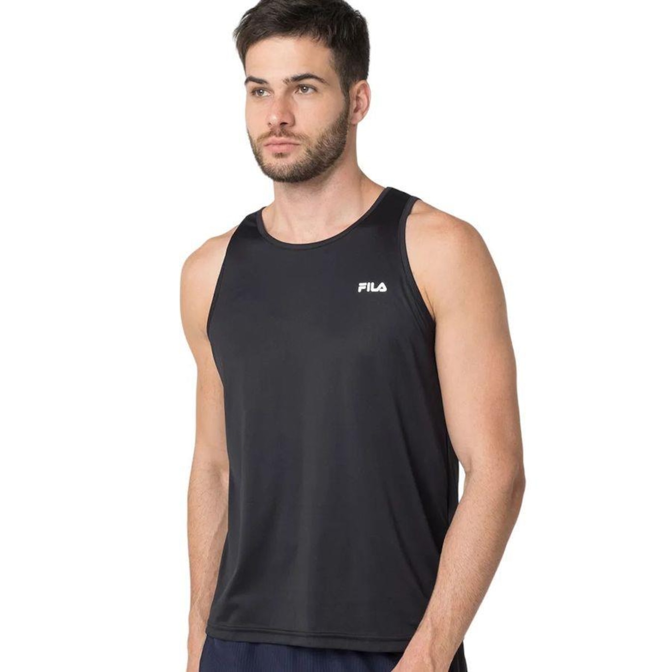 Camiseta Regata Fila Basic Sports Ii - Masculina - Foto 1