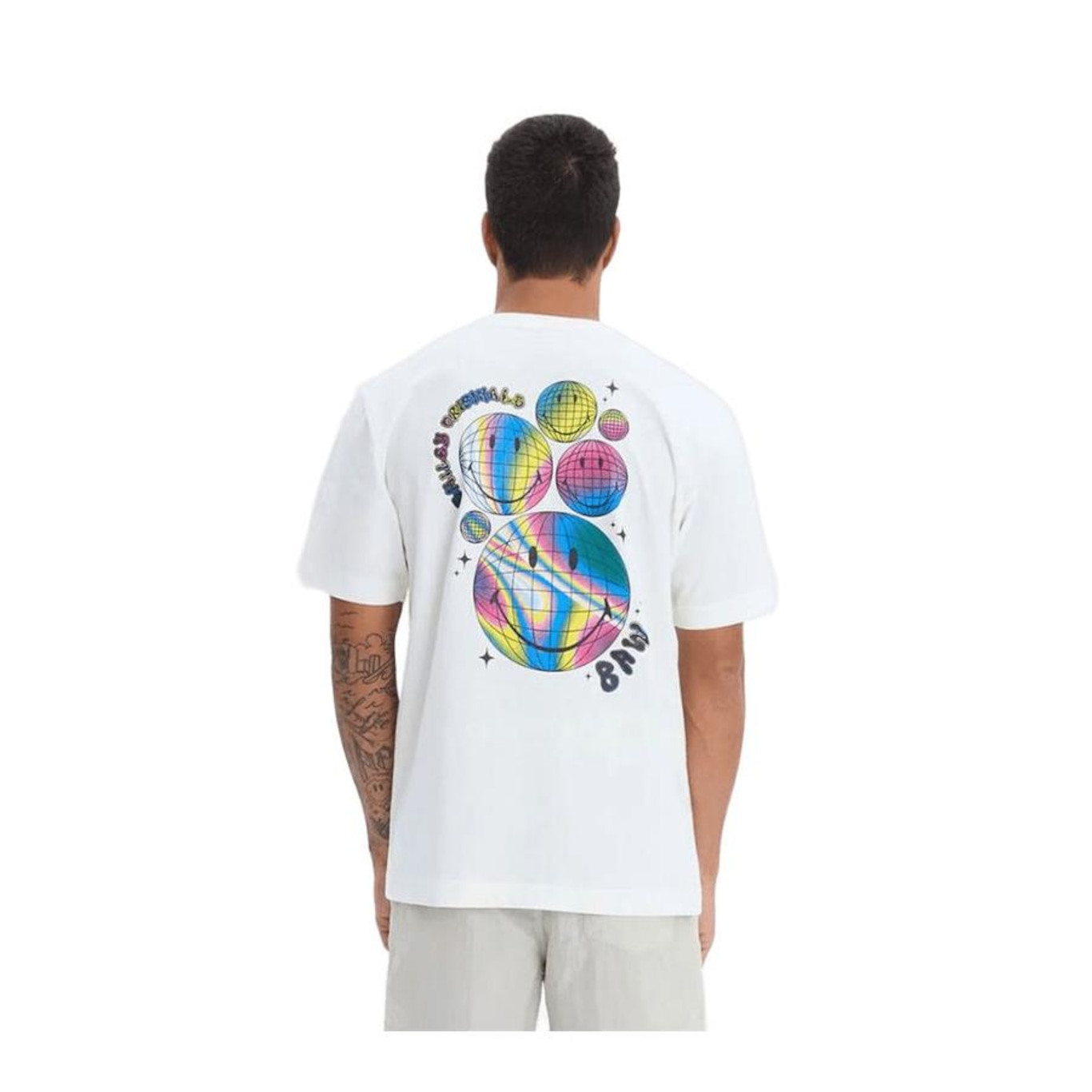 Camiseta Baw Regular Globo - Masculina - Foto 3