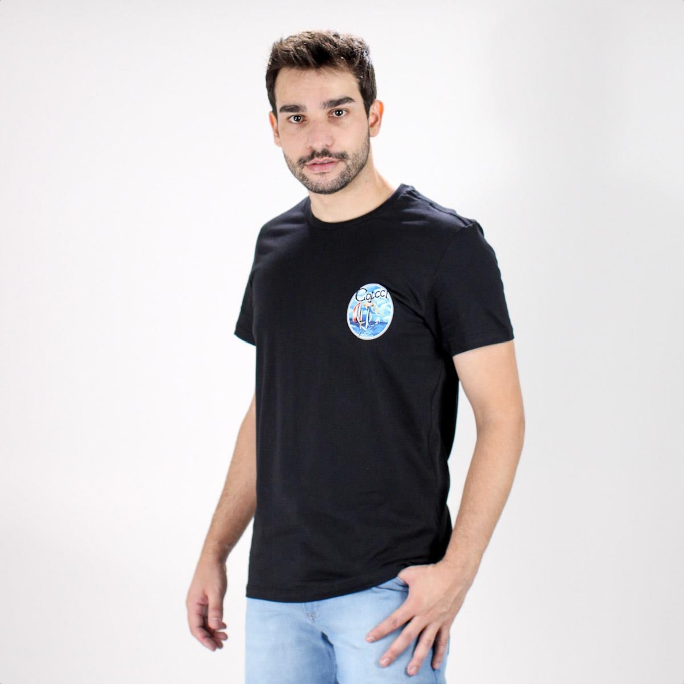 Camiseta Colcci Slim Al Mare - Masculina - Foto 2