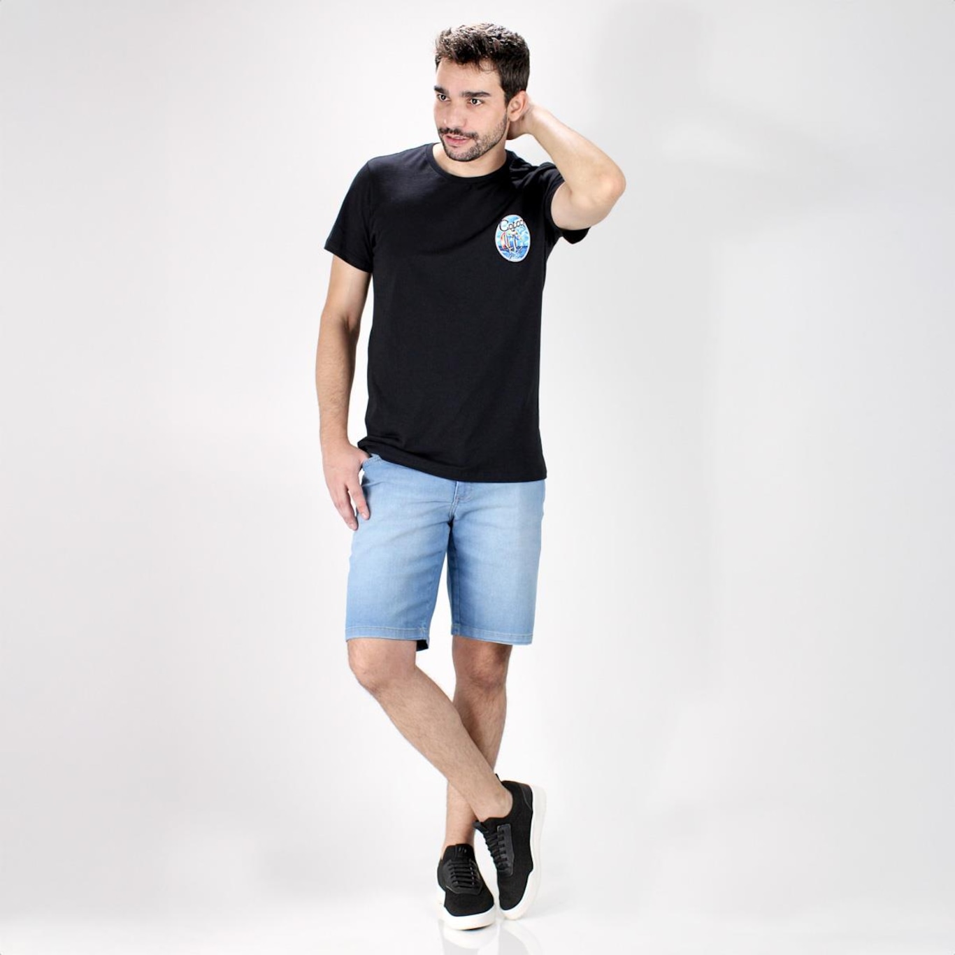 Camiseta Colcci Slim Al Mare - Masculina - Foto 5