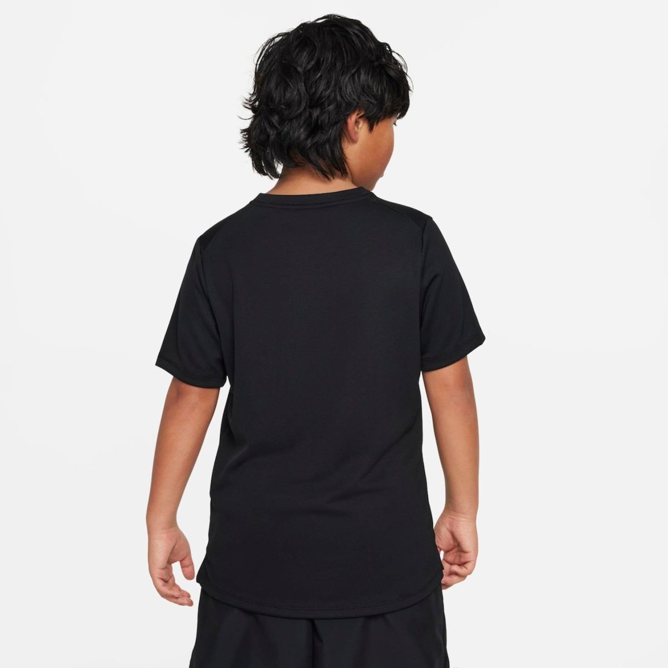 Camiseta Nike Dri-Fit Miler - Infantil - Foto 2