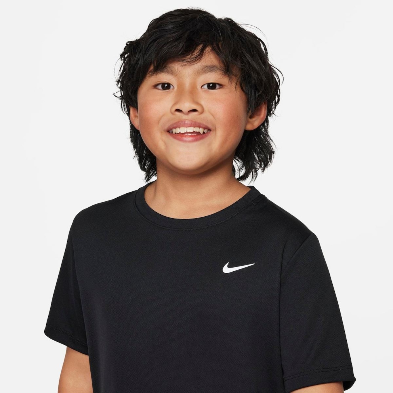 Camiseta Nike Dri-Fit Miler - Infantil - Foto 4