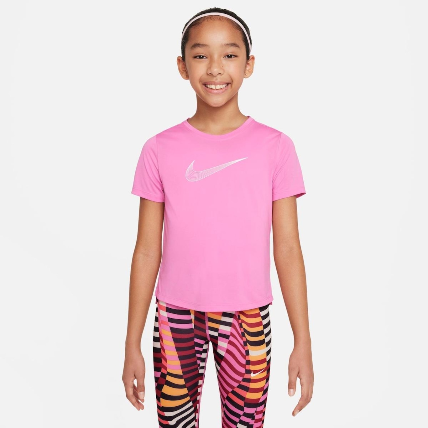 Camiseta Nike Dri-Fit One - Infantil - Foto 1