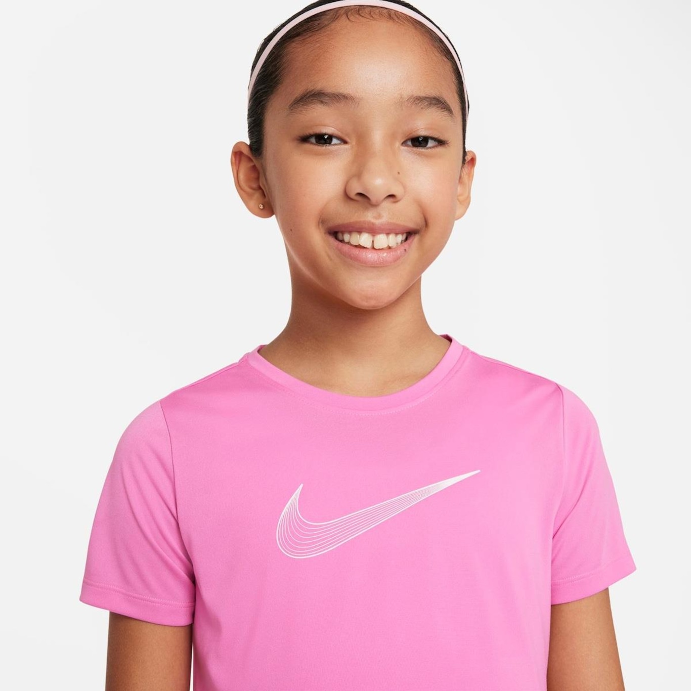 Camiseta Nike Dri-Fit One - Infantil - Foto 3