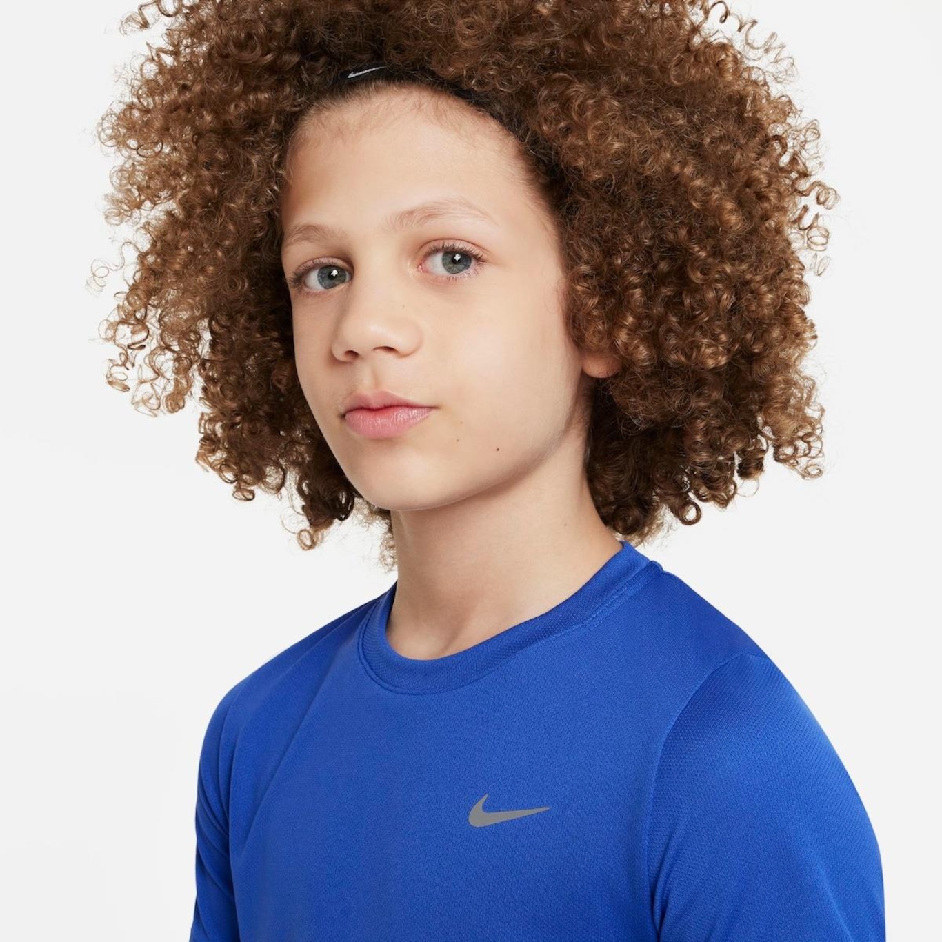 Camiseta Nike Dri-Fit Miler - Infantil - Foto 3