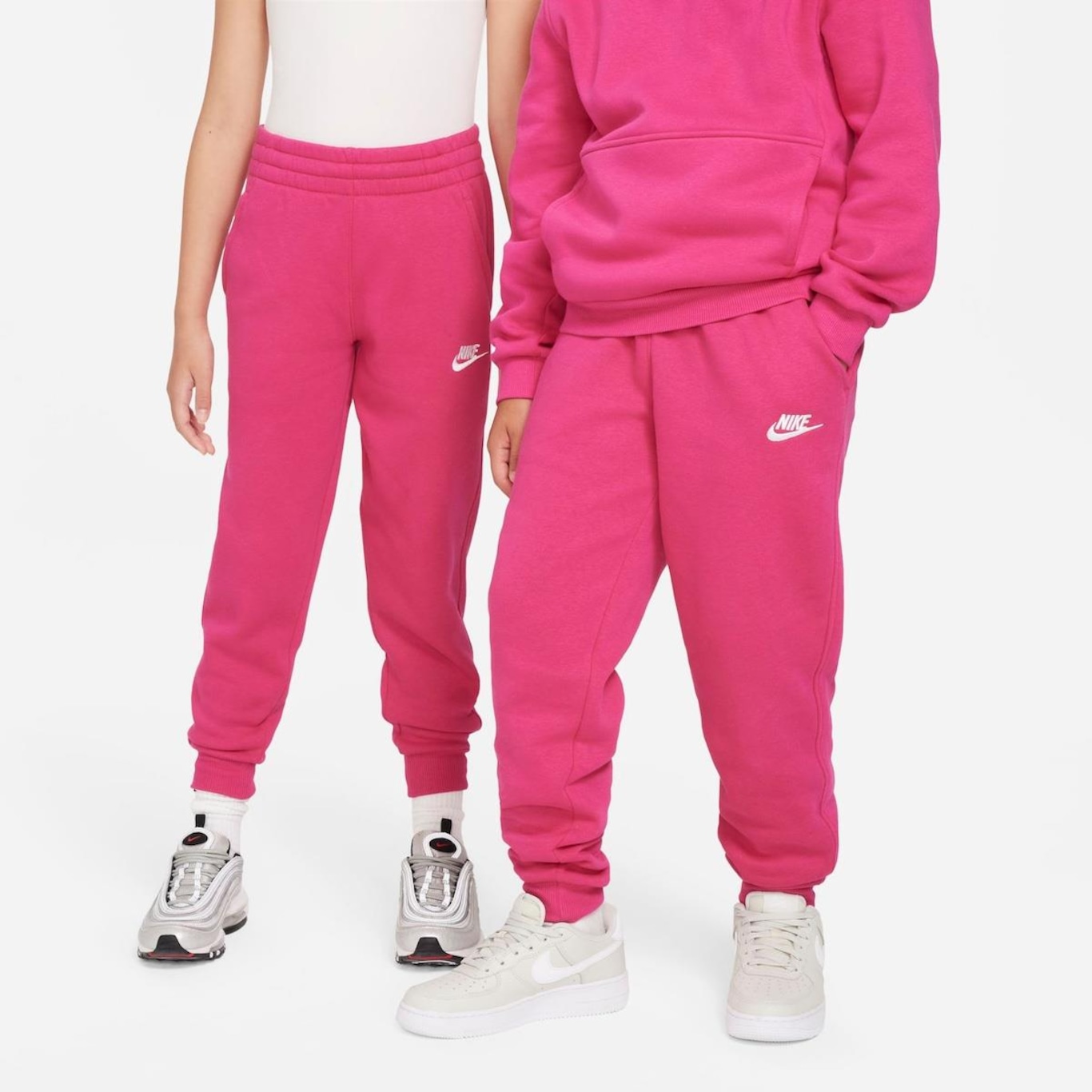 Calça Nike Sportswear Club Fleece - Infantil - Foto 1