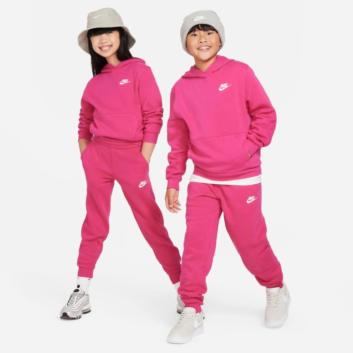 Calça Nike Sportswear Club Fleece - Infantil - Foto 3