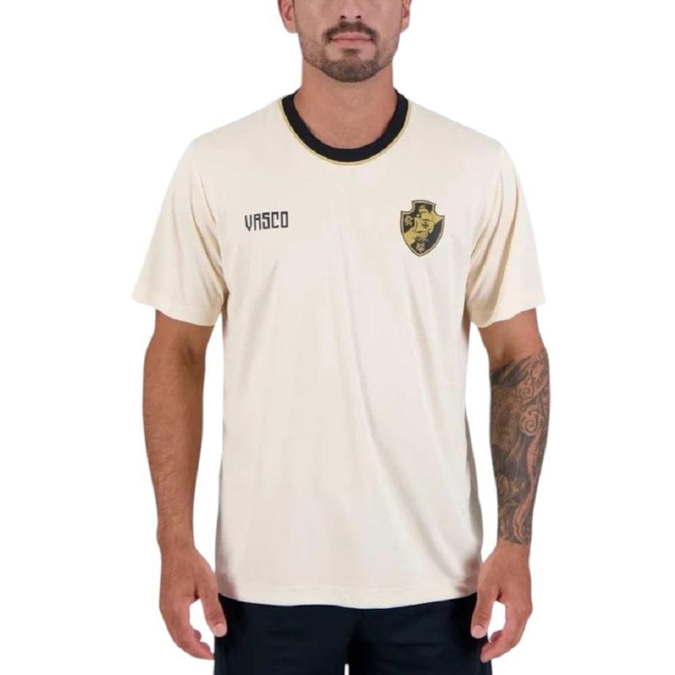 Camiseta Braziline Vasco Advento Adt - Masculina - Foto 1