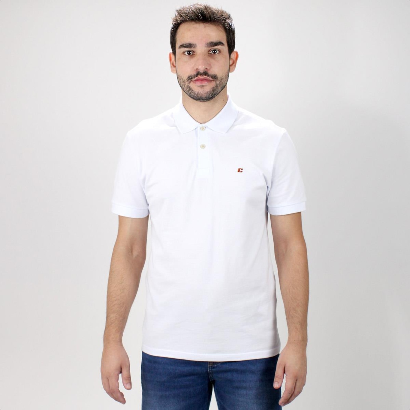 Camisa Polo Colcci Slim Piquet Basics - Masculina - Foto 1