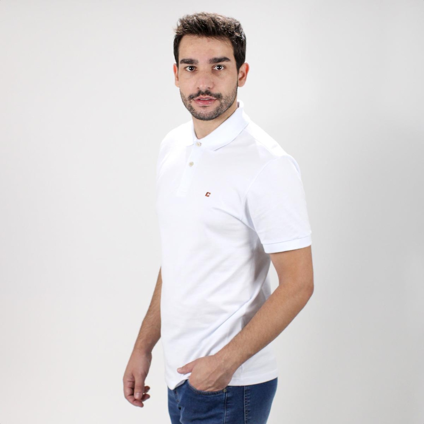 Camisa Polo Colcci Slim Piquet Basics - Masculina - Foto 3