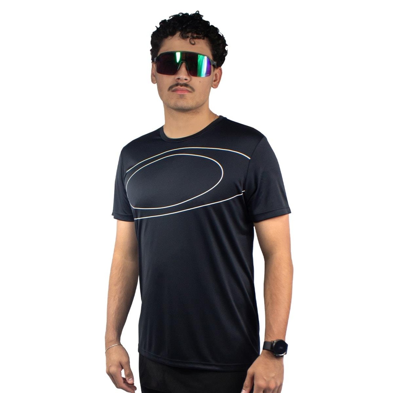 Camiseta Oakley Masculina Daily Train Kettlebelt Ellipse Tee - Masculina - Foto 1