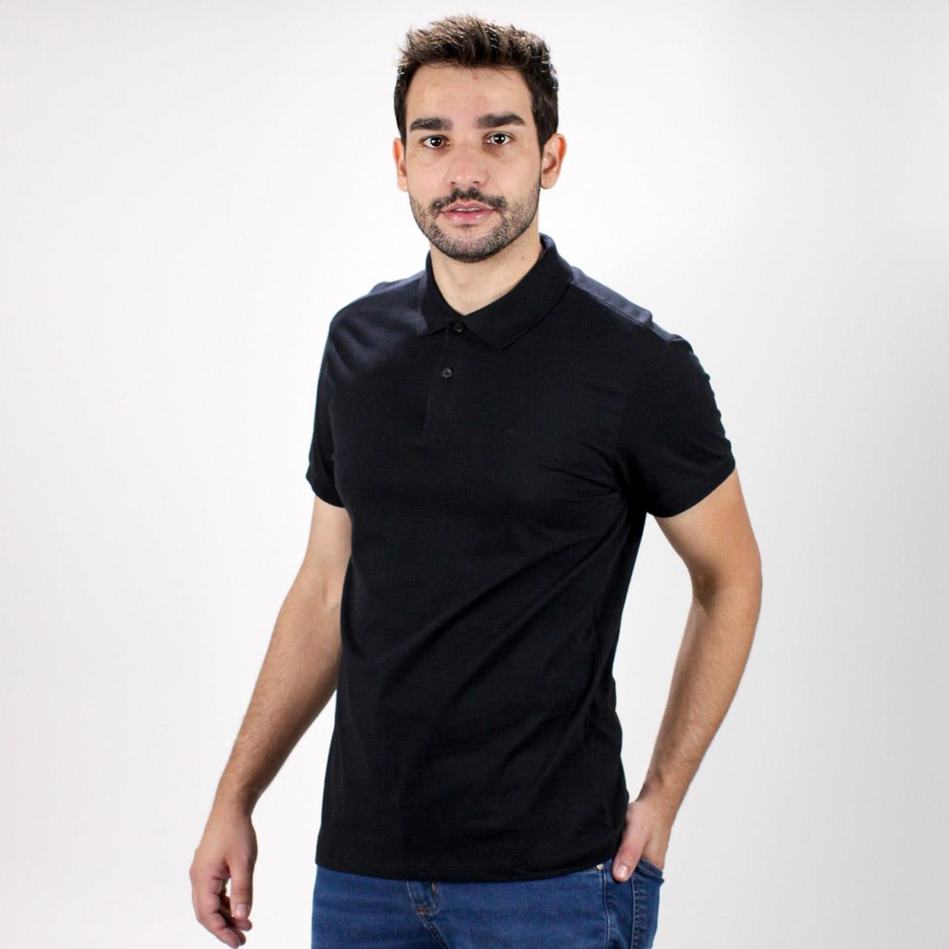 Camisa Polo Colcci Cotton Delicate - Masculina - Foto 2