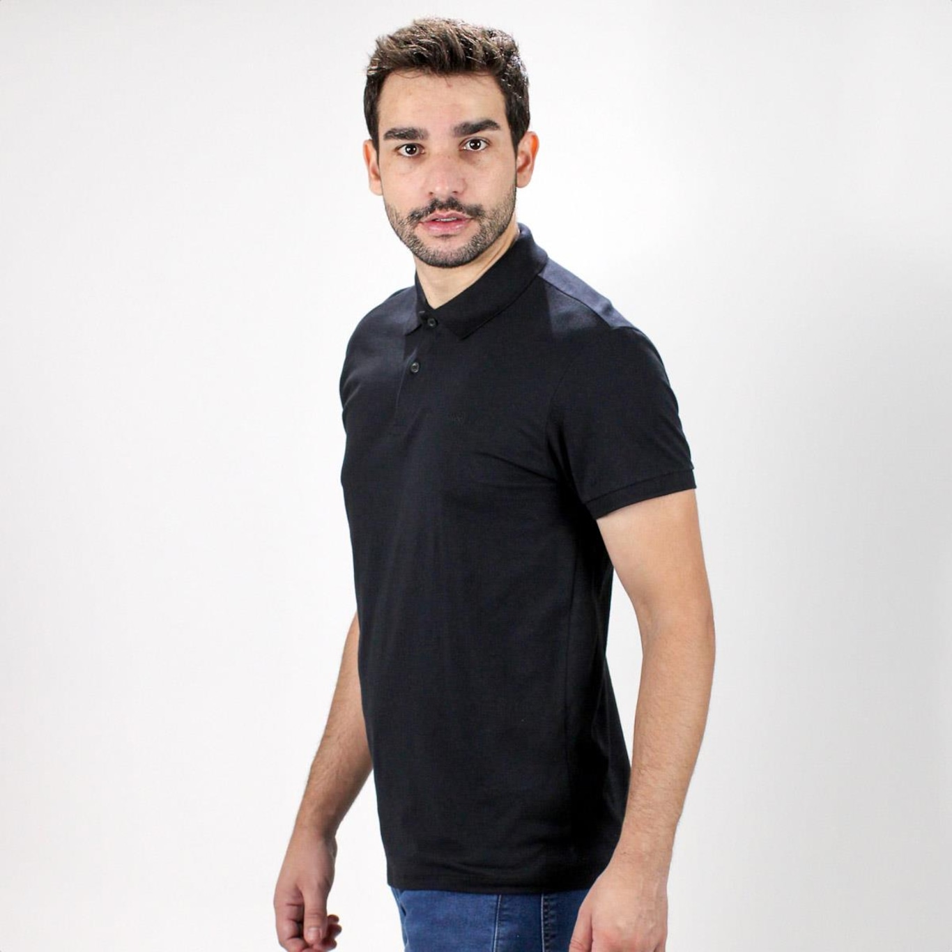 Camisa Polo Colcci Cotton Delicate - Masculina - Foto 3