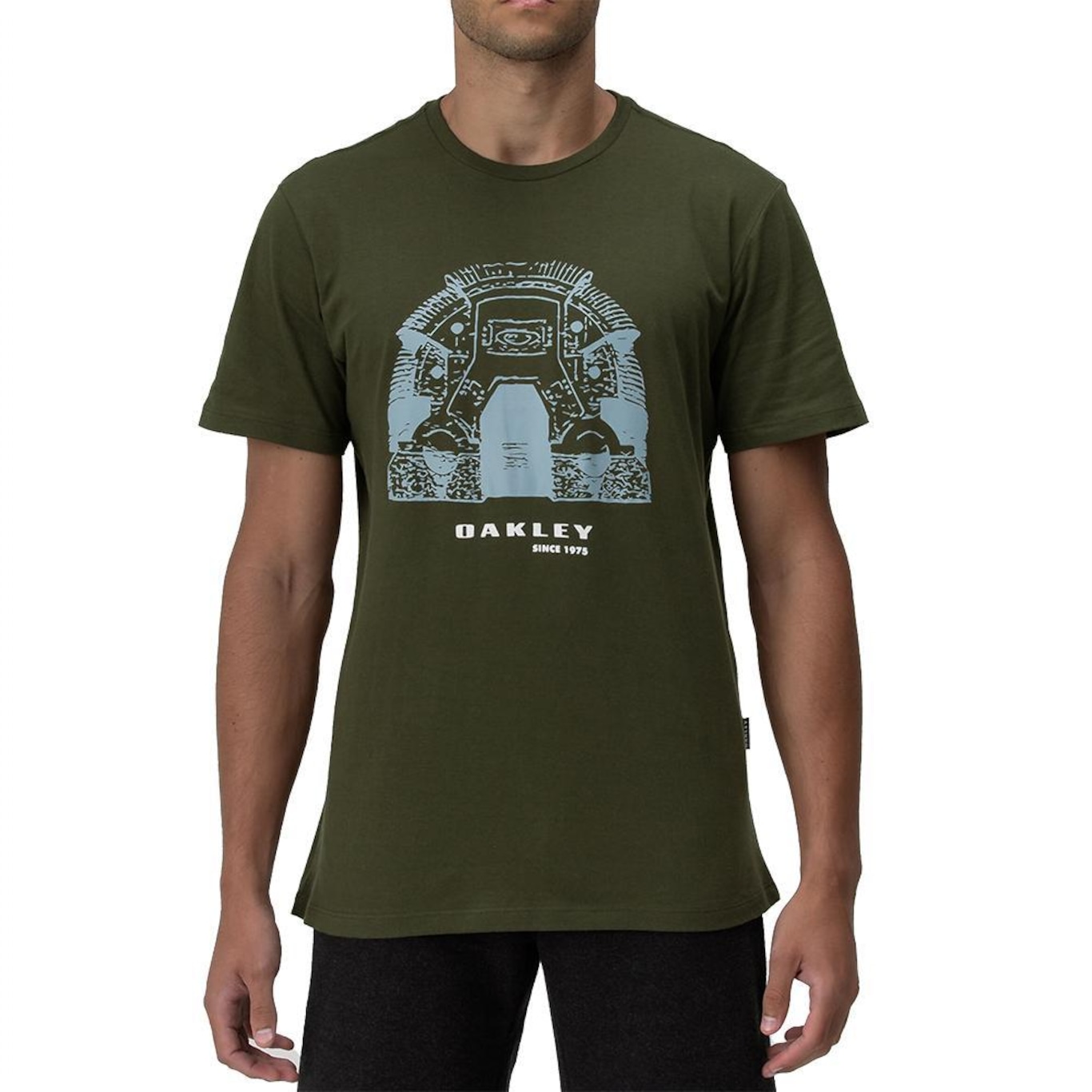 Camiseta Oakley Bunker - Masculina - Foto 1