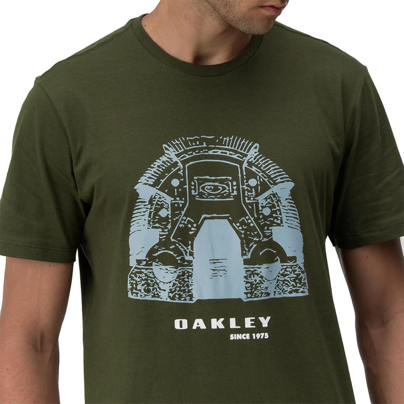 Camiseta Oakley Bunker - Masculina - Foto 3