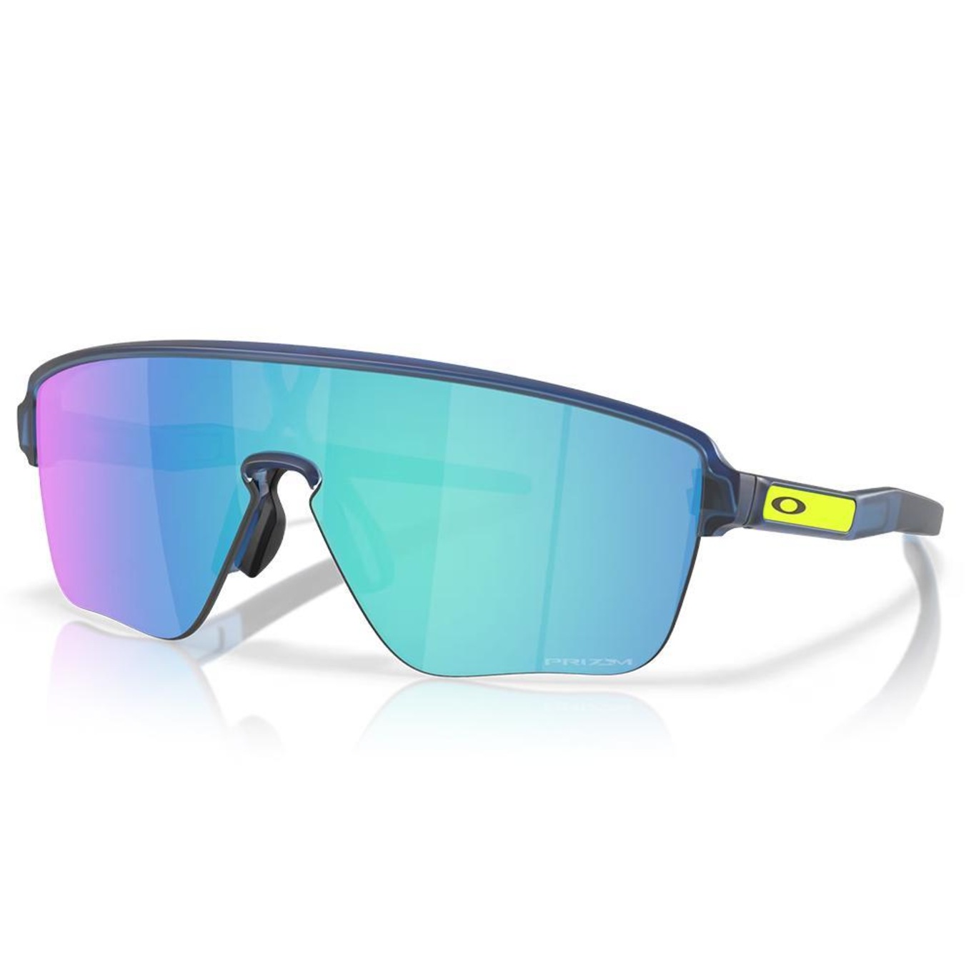 Óculos de Sol Unissex Oakley Corridor Sq Matte Transparent Blue 0242 - Foto 1