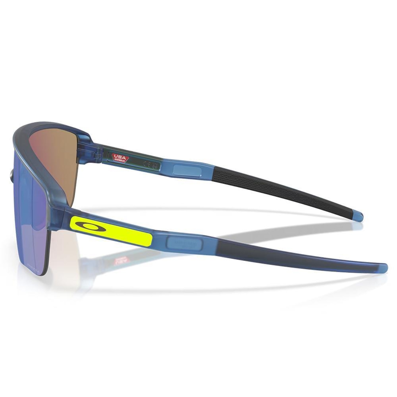 Óculos de Sol Unissex Oakley Corridor Sq Matte Transparent Blue 0242 - Foto 2