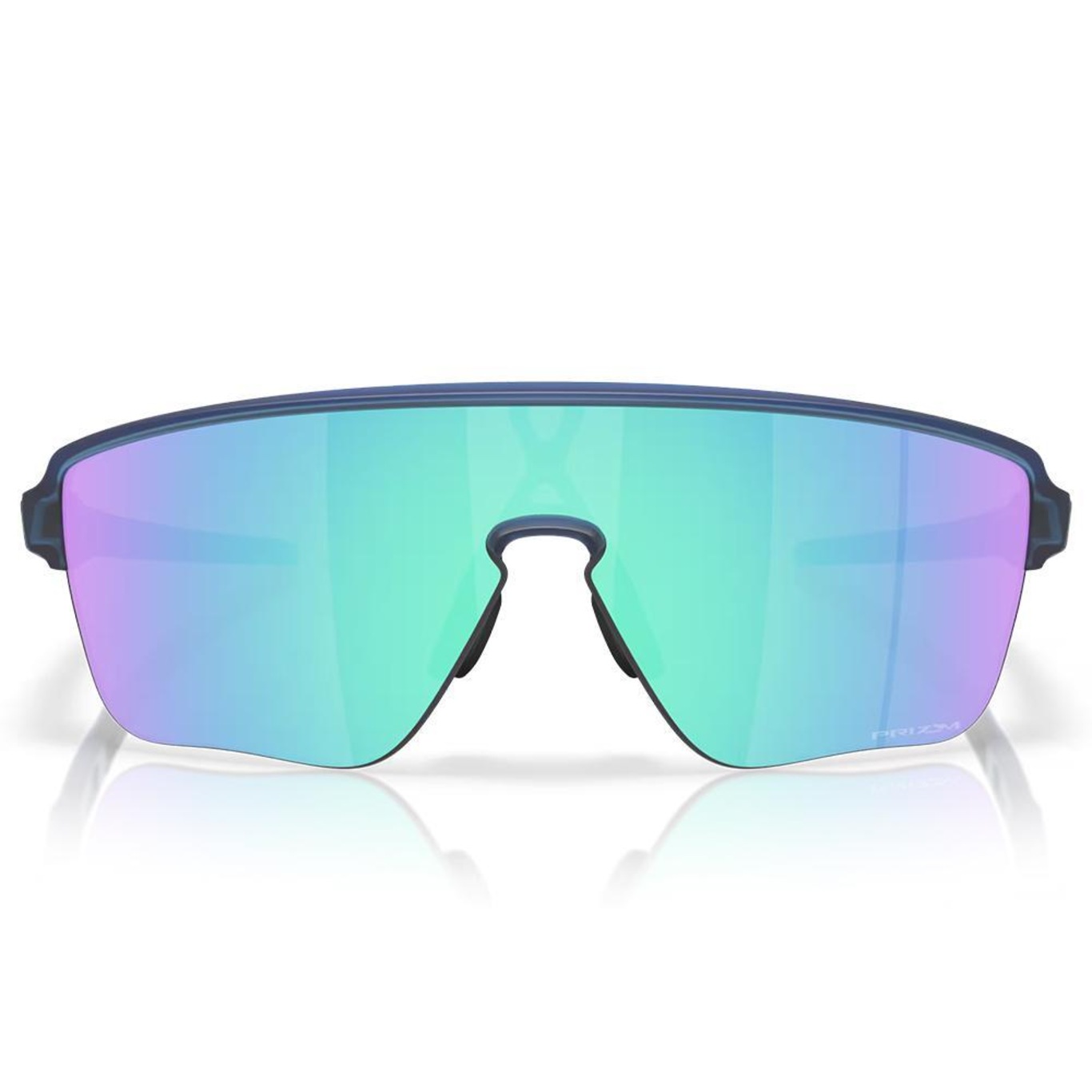 Óculos de Sol Unissex Oakley Corridor Sq Matte Transparent Blue 0242 - Foto 3