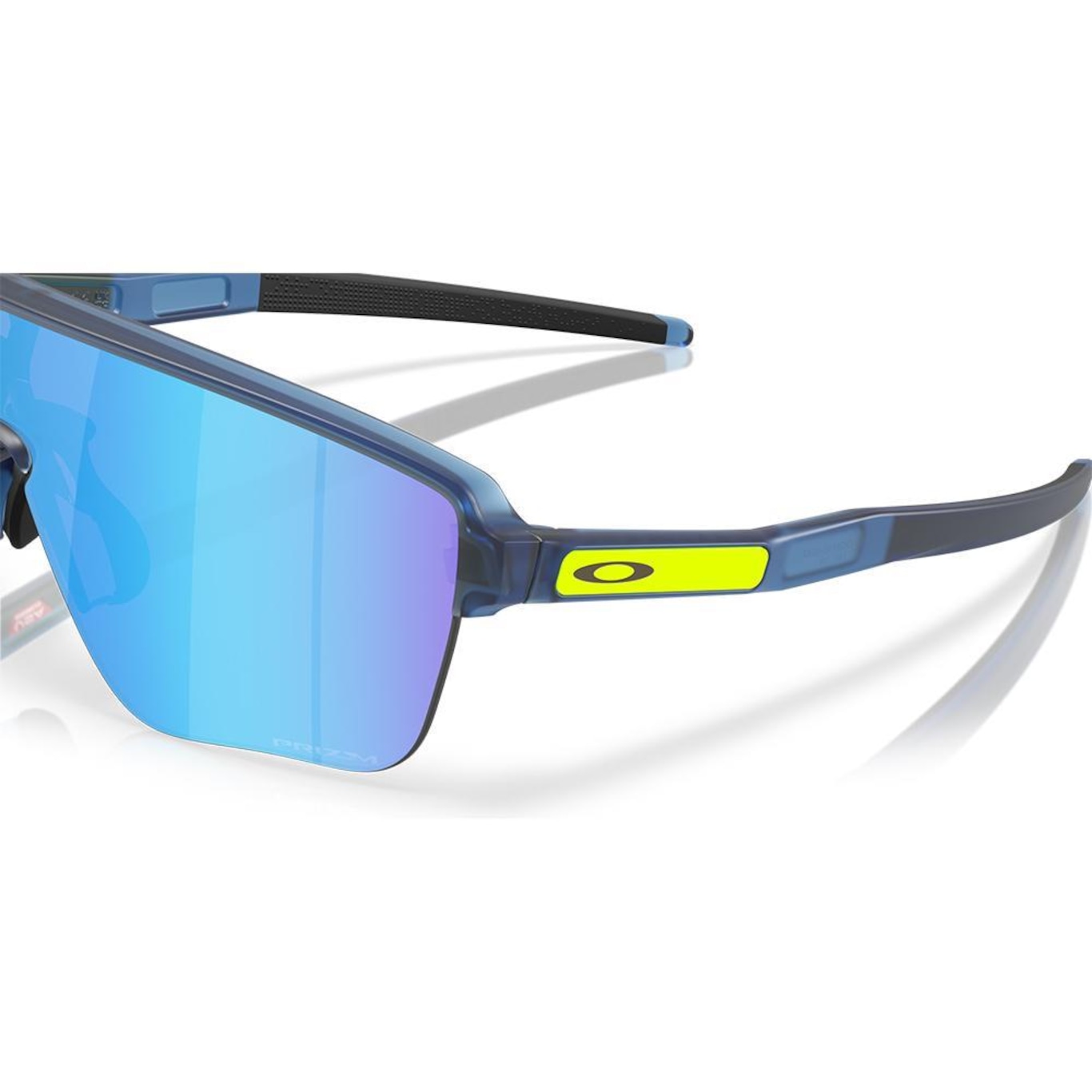 Óculos de Sol Unissex Oakley Corridor Sq Matte Transparent Blue 0242 - Foto 4