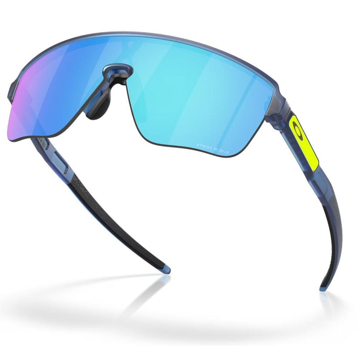 Óculos de Sol Unissex Oakley Corridor Sq Matte Transparent Blue 0242 - Foto 5