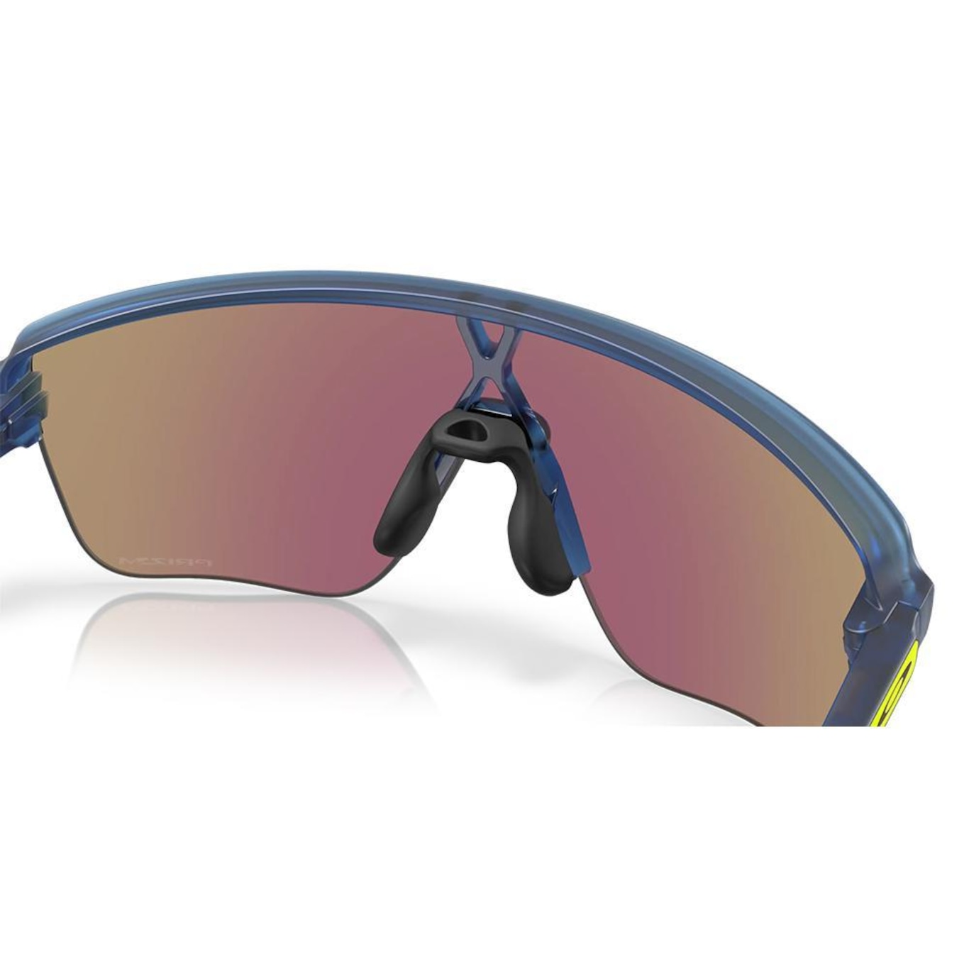 Óculos de Sol Unissex Oakley Corridor Sq Matte Transparent Blue 0242 - Foto 6