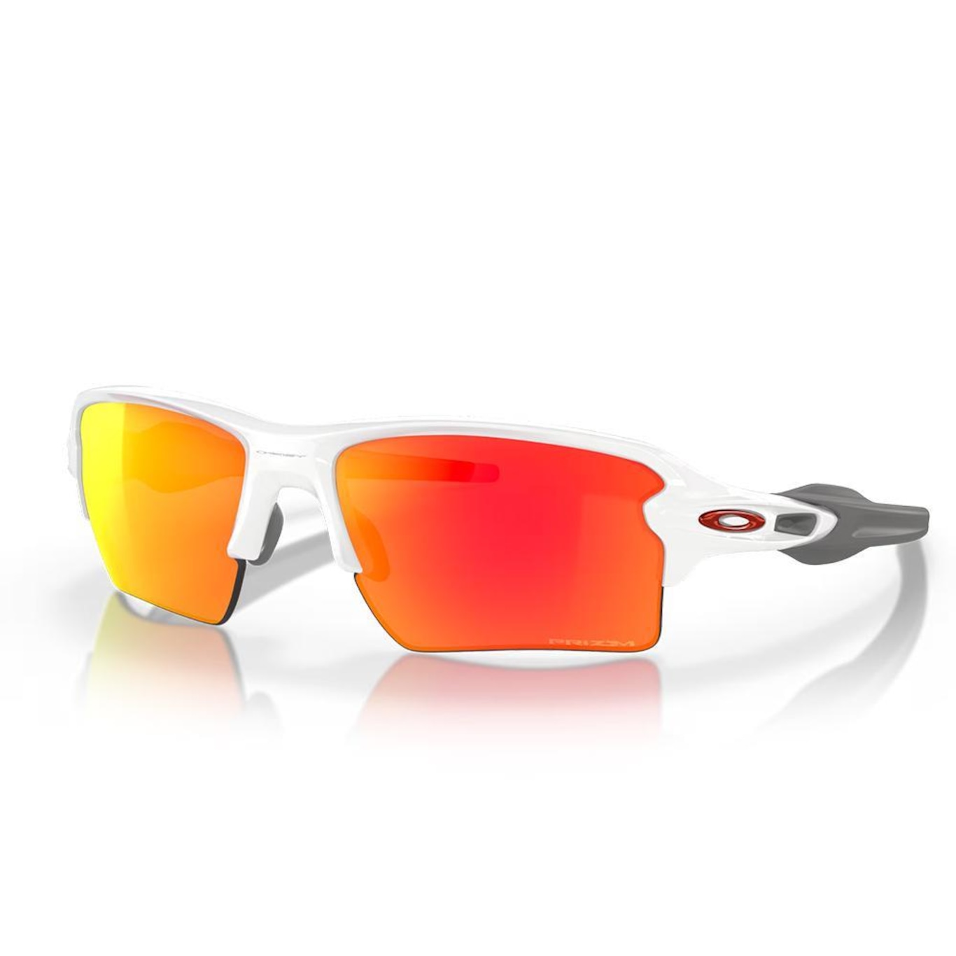 Óculos de Sol Unissex Oakley Flak 2.0 Xl Polished White Prizm Ruby - Foto 1