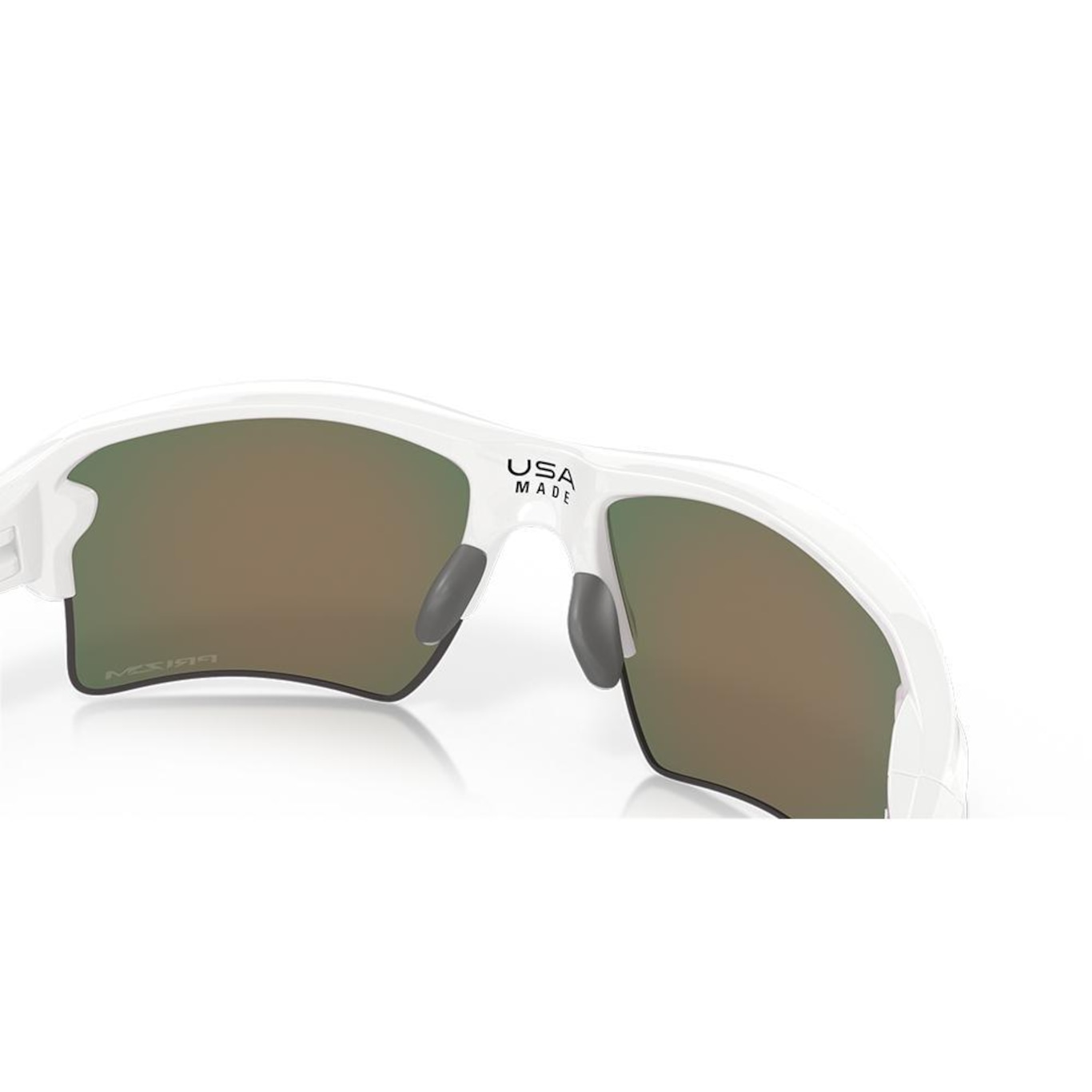 Óculos de Sol Unissex Oakley Flak 2.0 Xl Polished White Prizm Ruby - Foto 6