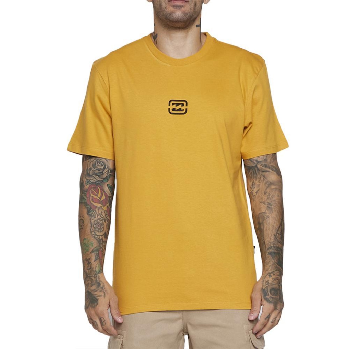 Camiseta Billabong Bracket Wave Color - Masculina - Foto 1