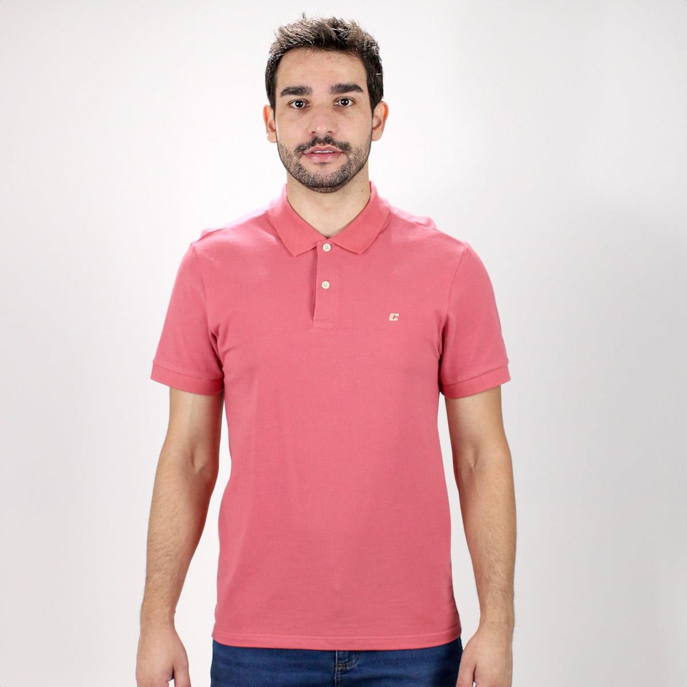 Camisa Polo Colcci Slim Piquet Basics - Masculina - Foto 1