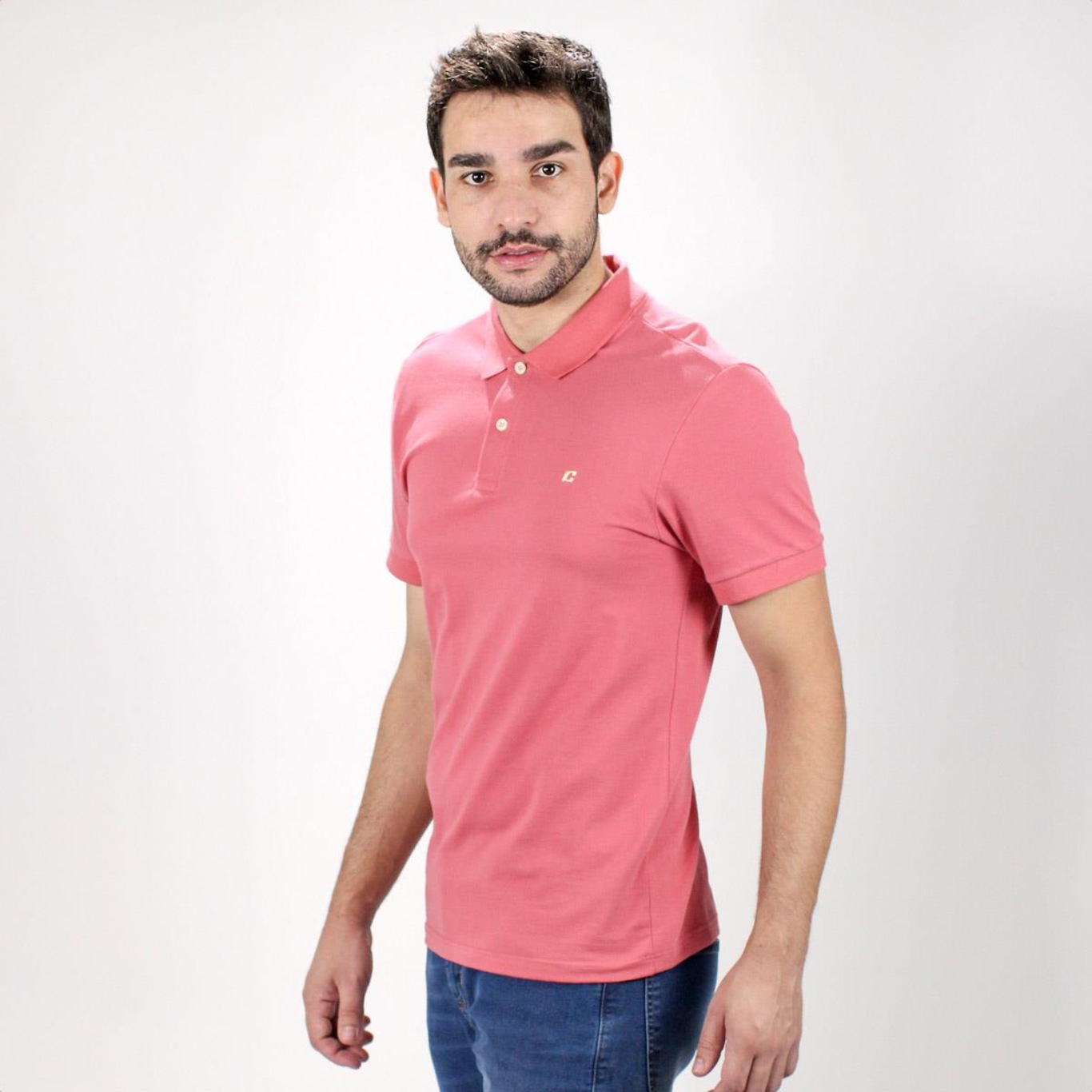 Camisa Polo Colcci Slim Piquet Basics - Masculina - Foto 3