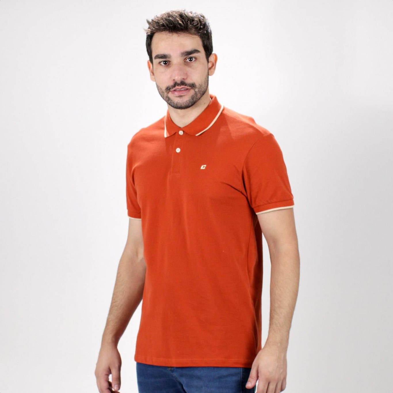 Camisa Polo Colcci Slim Piquet Line - Masculina - Foto 2