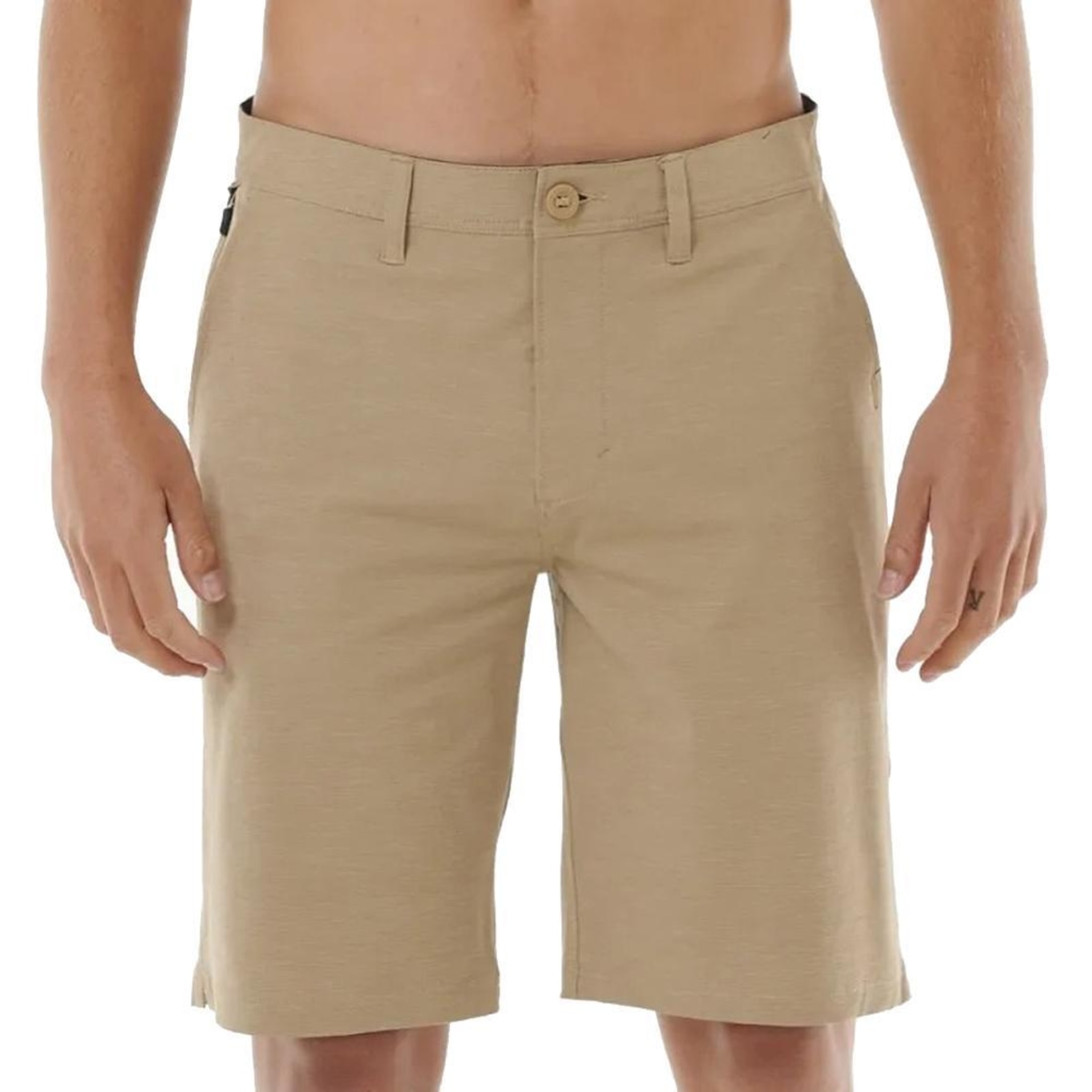 Bermuda Rip Curl Boardwalk Phase Sm25 Masculina Khaki - Foto 1