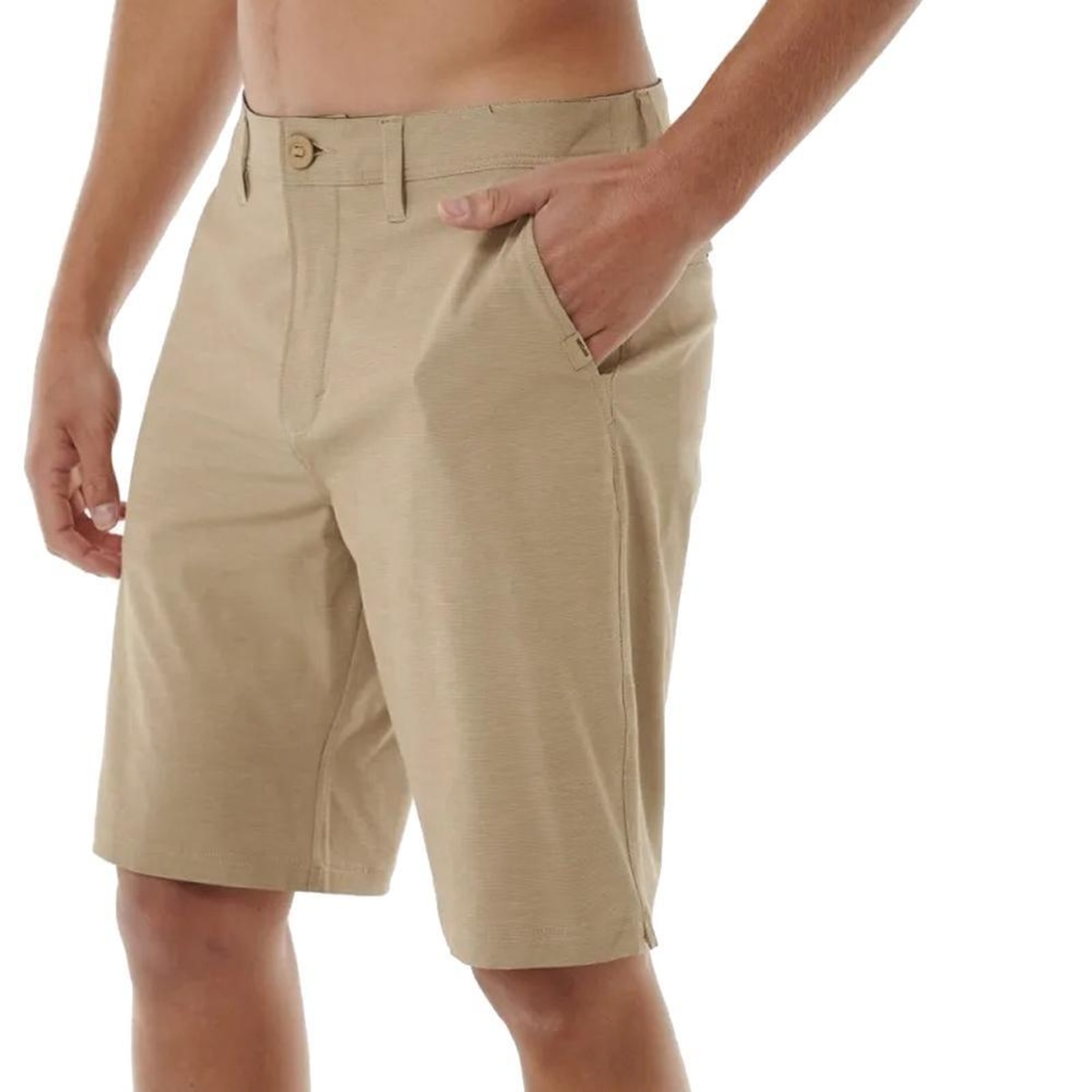 Bermuda Rip Curl Boardwalk Phase Sm25 Masculina Khaki - Foto 3