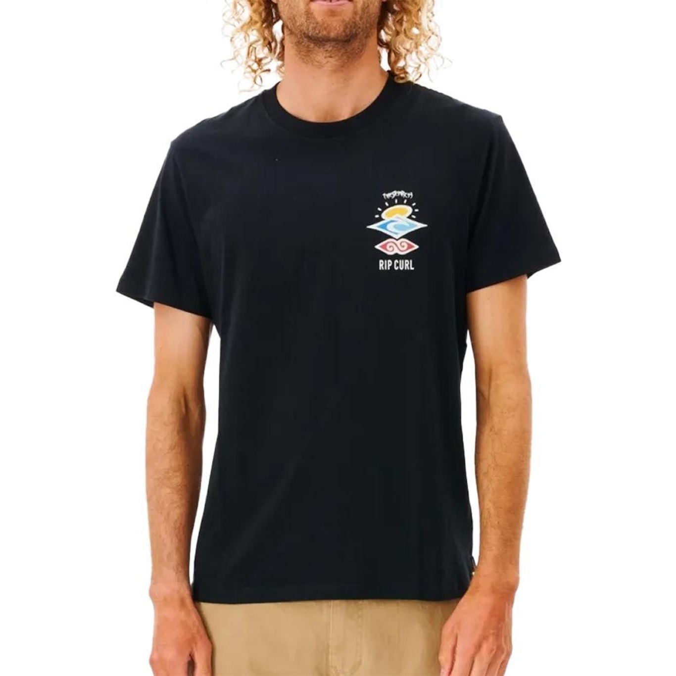 Camiseta Rip Curl The Serach - Masculina - Foto 1