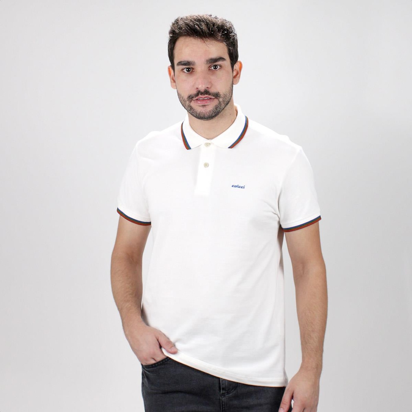 Camisa Polo Colcci 03197 - Masculina - Foto 2