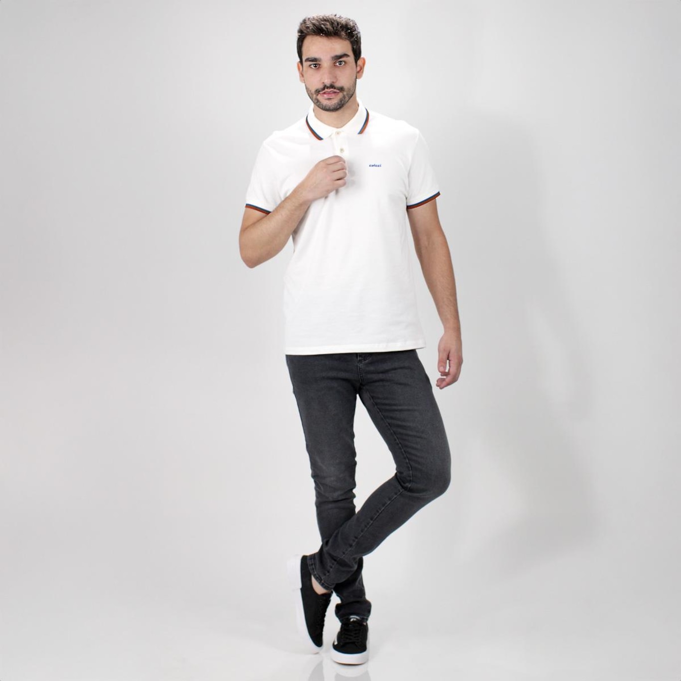 Camisa Polo Colcci 03197 - Masculina - Foto 6