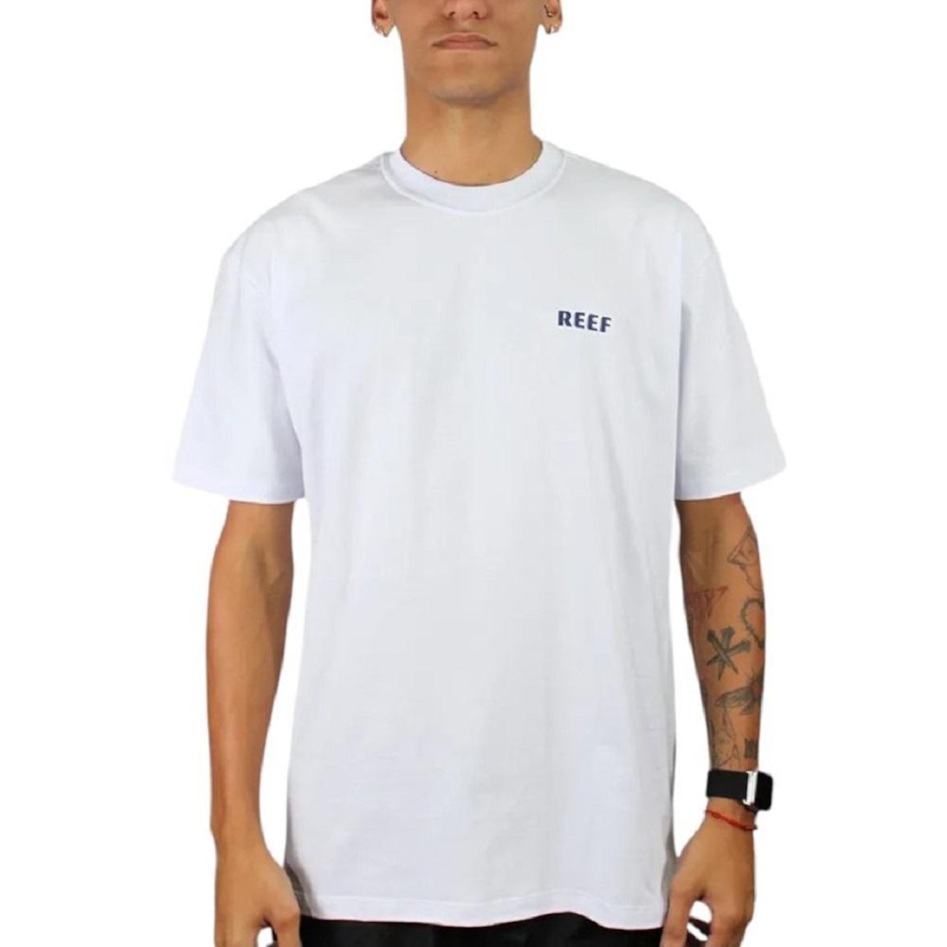 Camiseta Reef Beach Tennis - Masculina - Foto 1