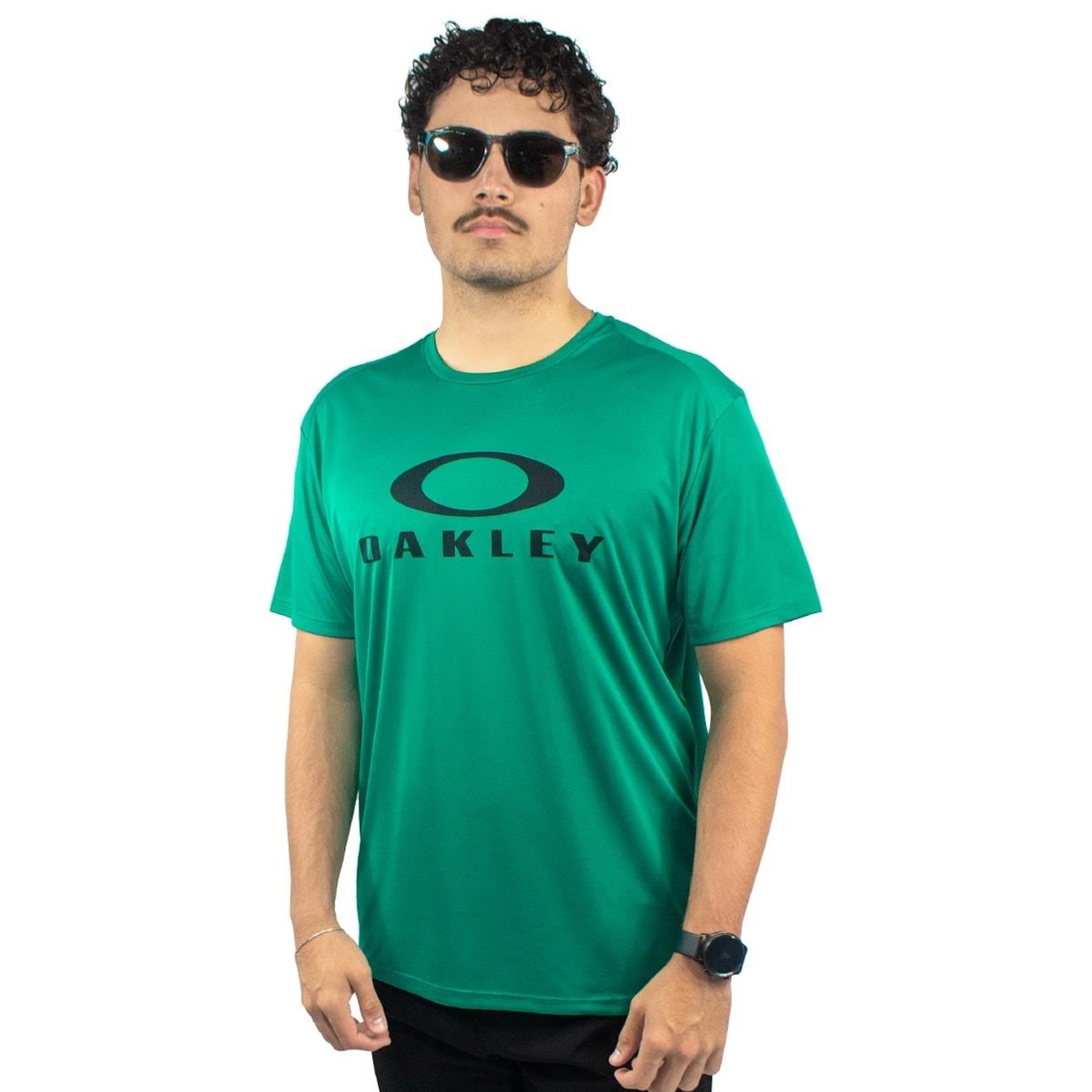 Camiseta Oakley Trn Logo Ss Tee 2 - Masculina - Foto 1