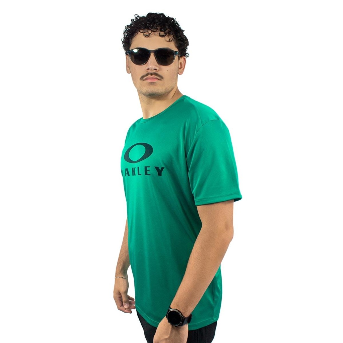 Camiseta Oakley Trn Logo Ss Tee 2 - Masculina - Foto 3